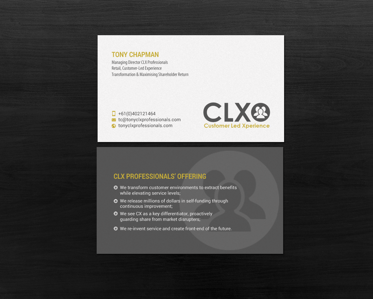 Business Card Design by chandrayaan.creative for this project | Design #15703880