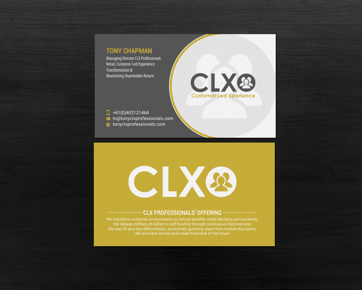 Business Card Design by chandrayaan.creative for this project | Design #15704010