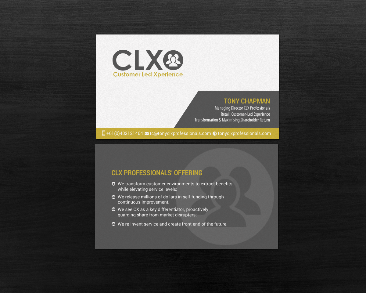 Business Card Design by chandrayaan.creative for this project | Design #15704133