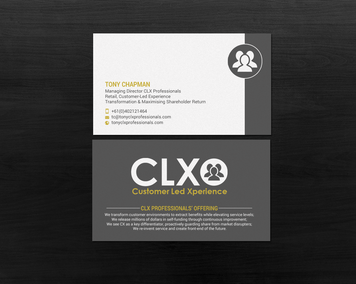 Business Card Design by chandrayaan.creative for this project | Design #15706296