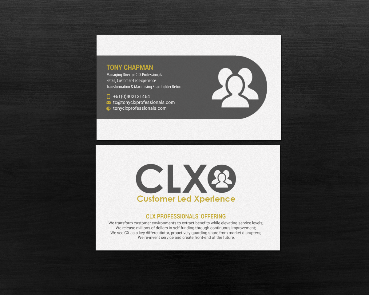 Business Card Design by chandrayaan.creative for this project | Design #15706298