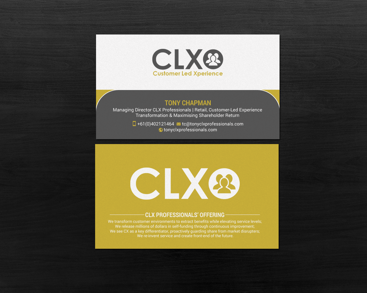 Business Card Design by chandrayaan.creative for this project | Design #15706300