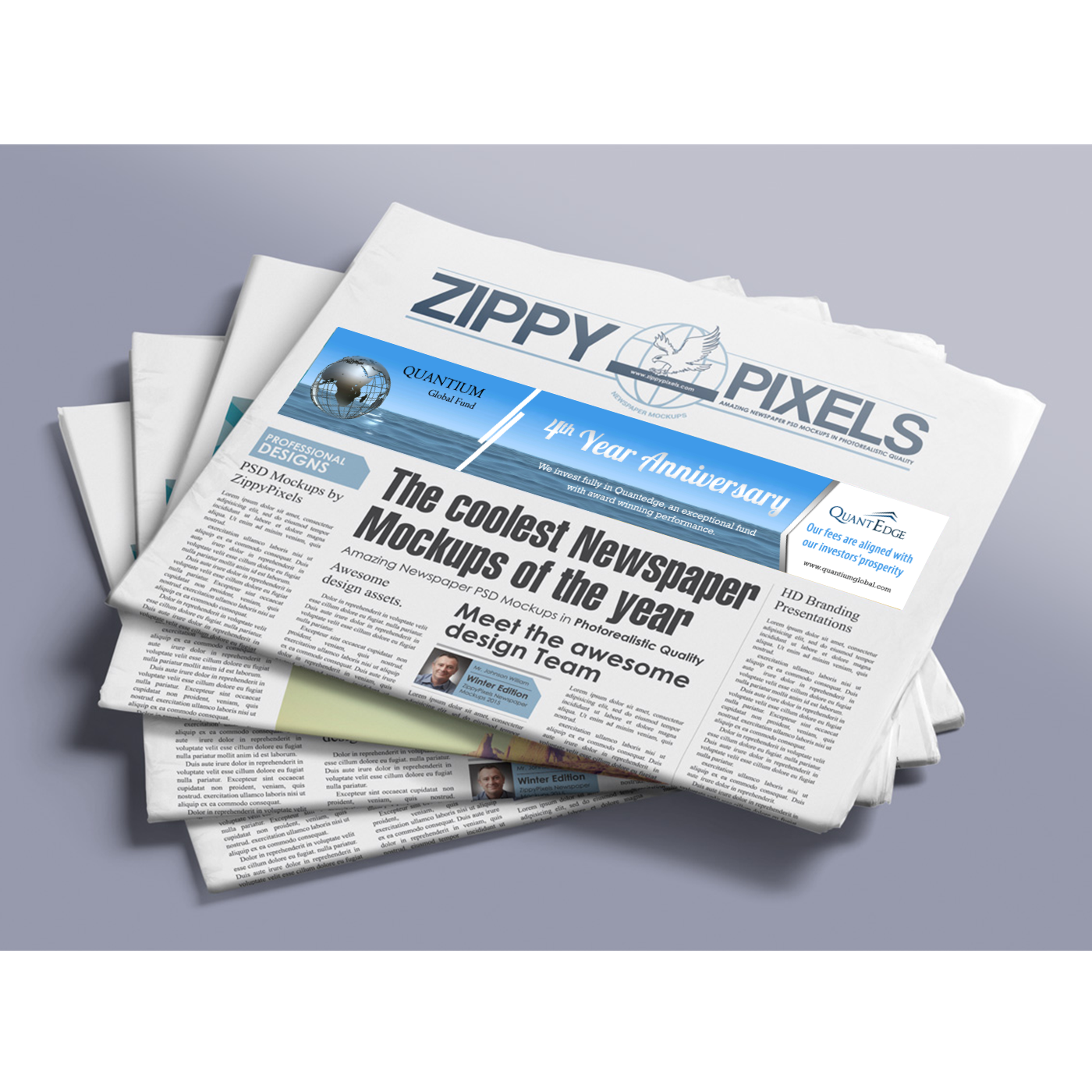 Newspaper Ad Design by creative.bugs for this project | Design #15735401