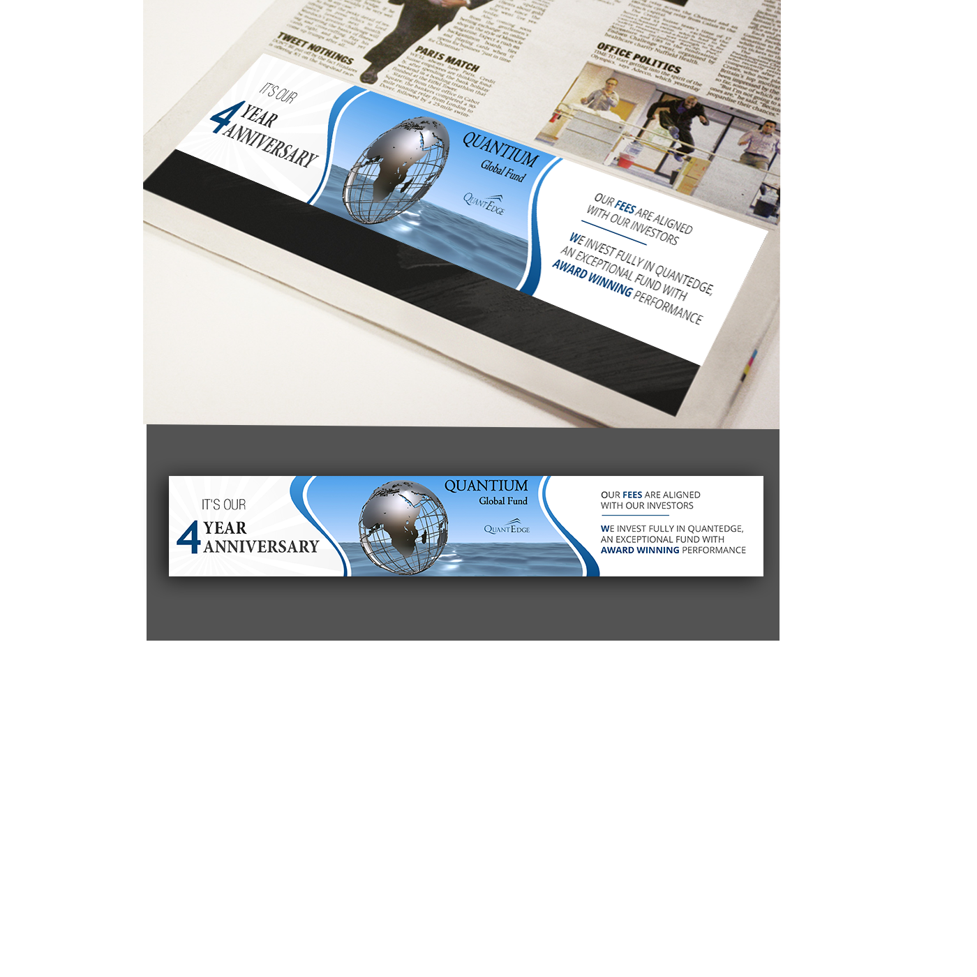 Newspaper Ad Design by creative.bugs for this project | Design #15735919