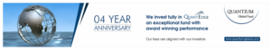 Quantium 4 year anniversary - newpaper ad | Newspaper Ad Design by D Creative