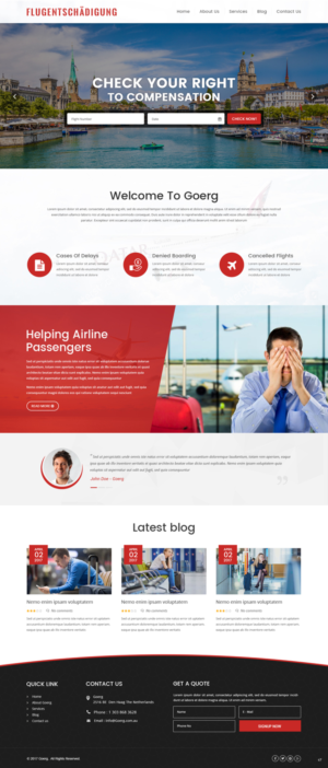 Web Design by pb for this project | Design: #15722149