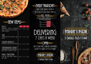 Menu Design by Impressive Sol