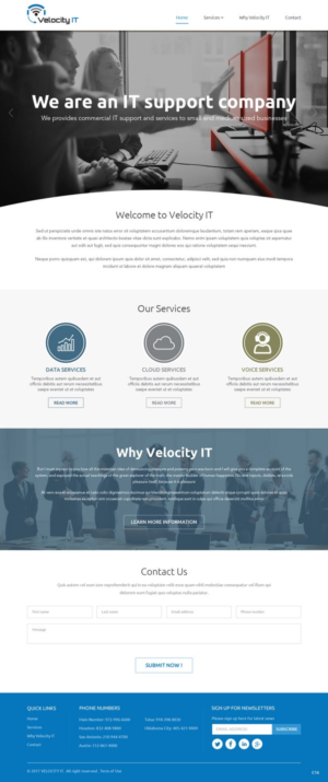 Web Design by pb for this project | Design: #15707173