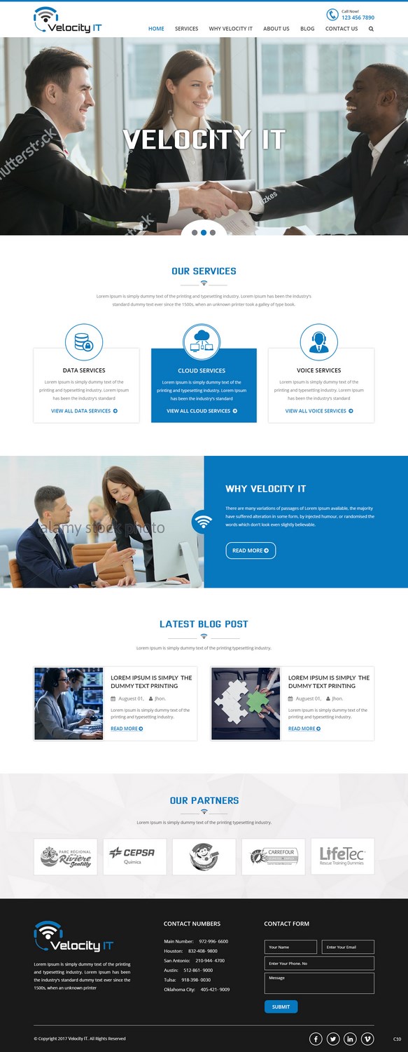 Web Design by pb for this project | Design #15707190