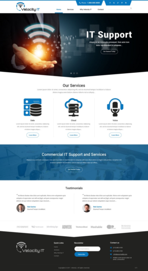 Web Design by pb for this project | Design: #15707192