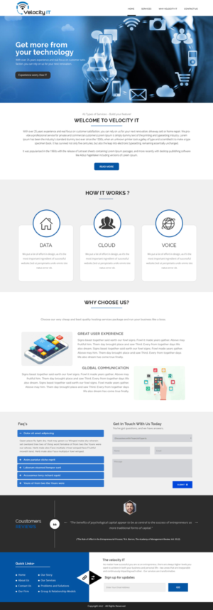 Web Design by Xclusive Designers for this project | Design: #15734354