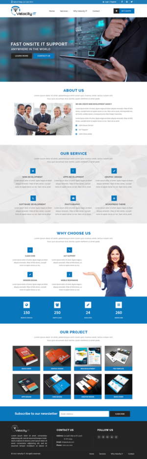 Web Design by Xclusive Designers for this project | Design: #15796904
