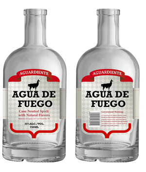 Liquor Label / Aguardiente | Design Étiquette par Visualland