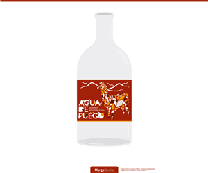 Liquor Label / Aguardiente | Design Étiquette par MergeStudio