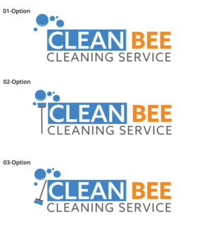 Logo-Design von Black Stallions Impressive Solutions für Clean Bee Cleaning Service LLC | Design #15717544