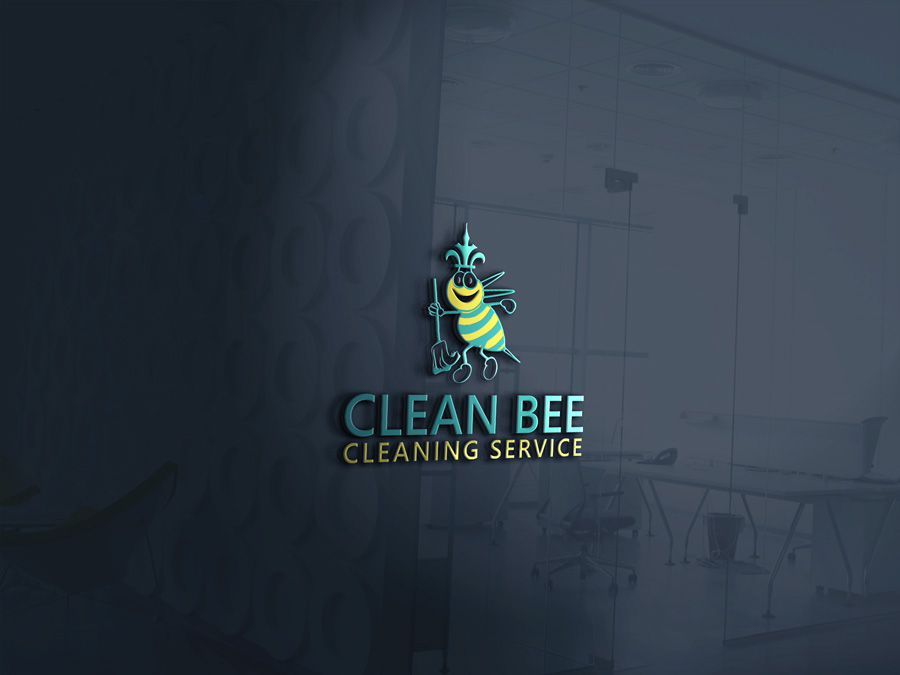 Logo Design by Top king  designer for Clean Bee Cleaning Service LLC | Design #15718313