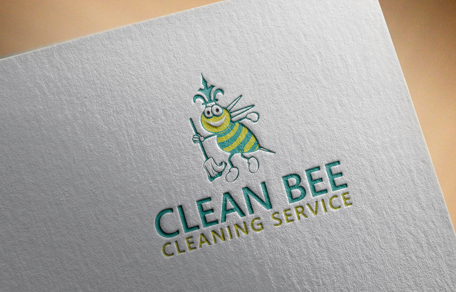 Logo Design by Top king  designer for Clean Bee Cleaning Service LLC | Design #15718314