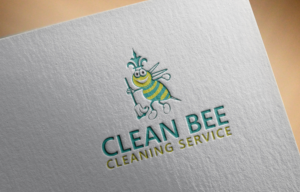Logo Design by Top king  designer for Clean Bee Cleaning Service LLC | Design: #15718314