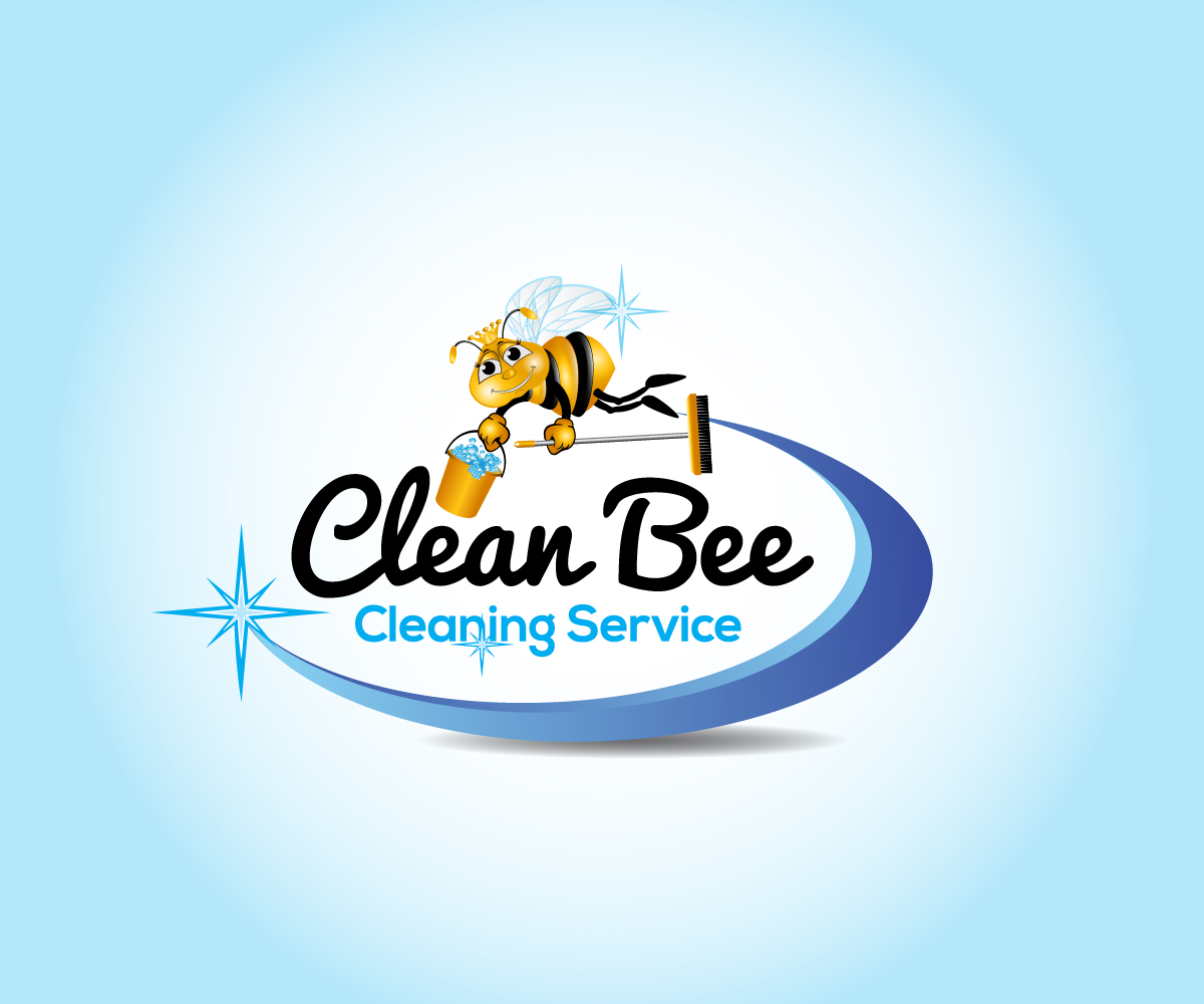 Logo Design by Athanasia for Clean Bee Cleaning Service LLC | Design #15715095
