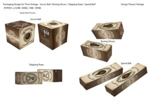 Vintage Packaging Needed for Vintage Sports Equipment | Verpackungs-Design von Chromax8
