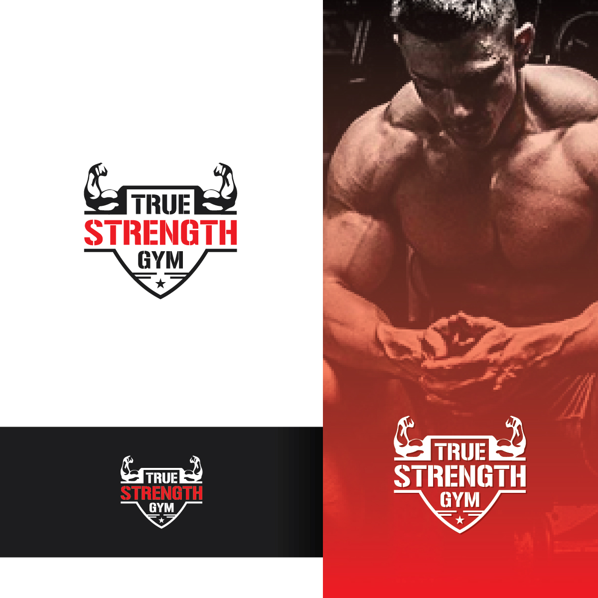 Logo Design by Deziners Zone for True Strength Gym | Design #15735881