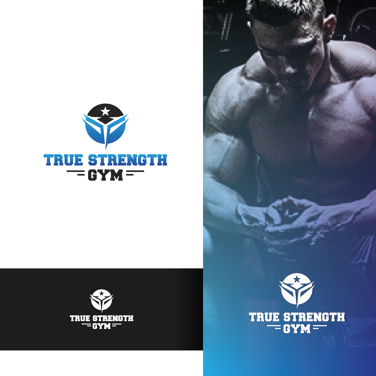 Logo Design by Deziners Zone for True Strength Gym | Design #15735882