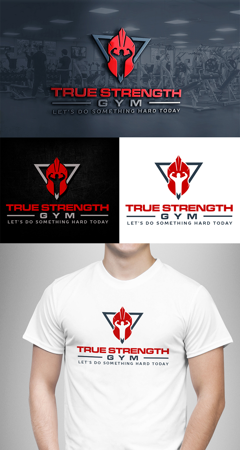 Logo Design by ronex for True Strength Gym | Design: #15795543