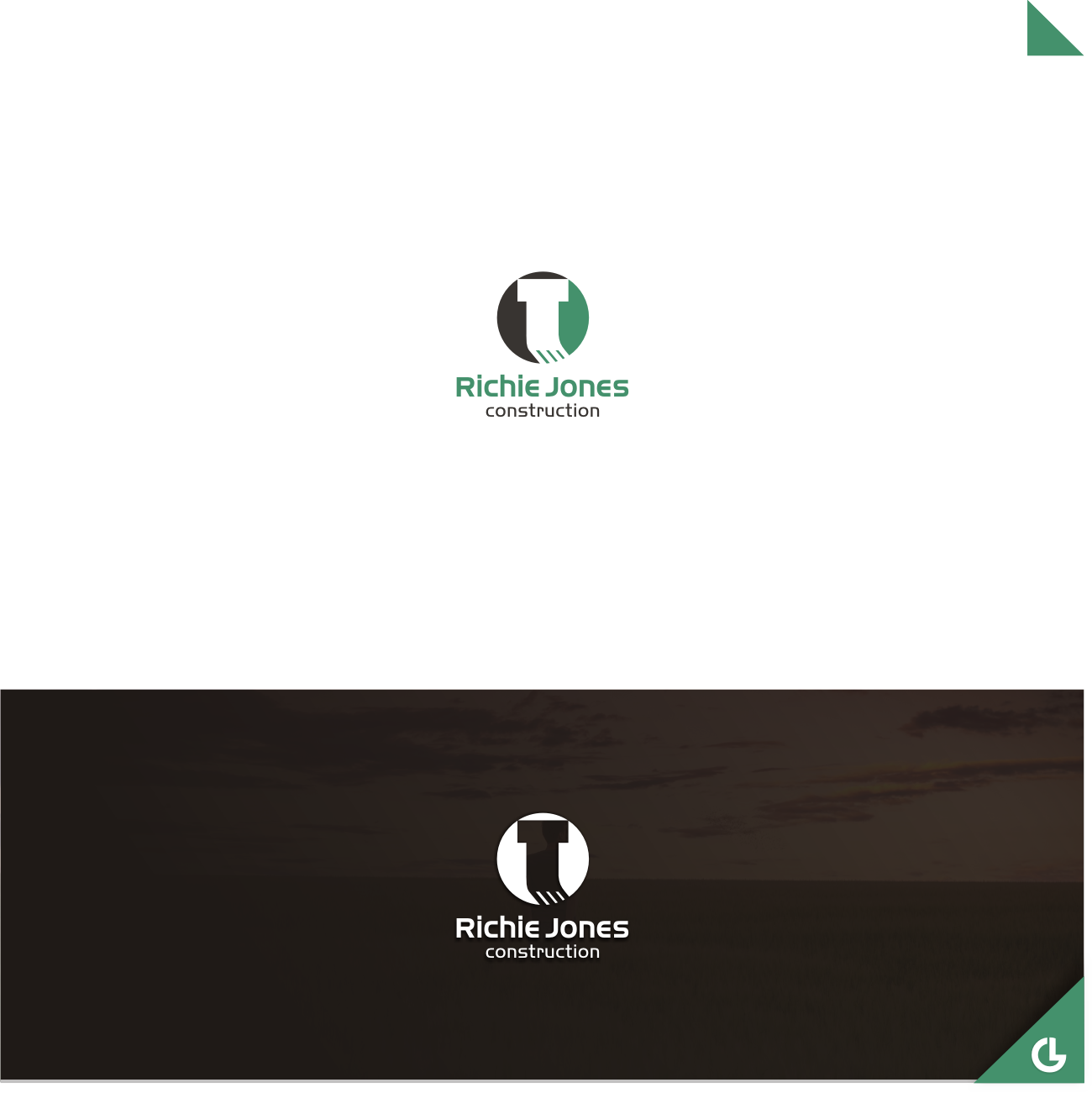 Logo Design by R!CKY for Richie Jones Construction | Design #15817515