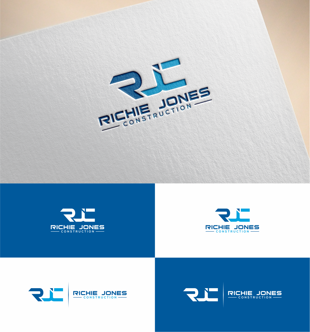 Logo Design by MKR for Richie Jones Construction | Design #15712999