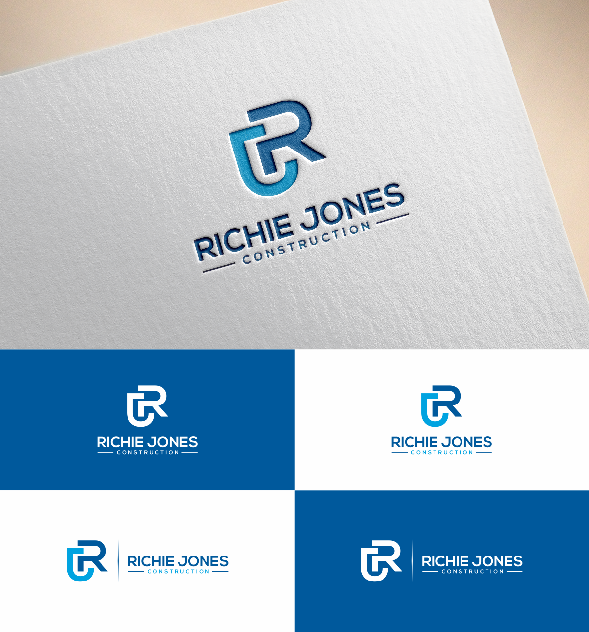 Logo Design by MKR for Richie Jones Construction | Design #15713001