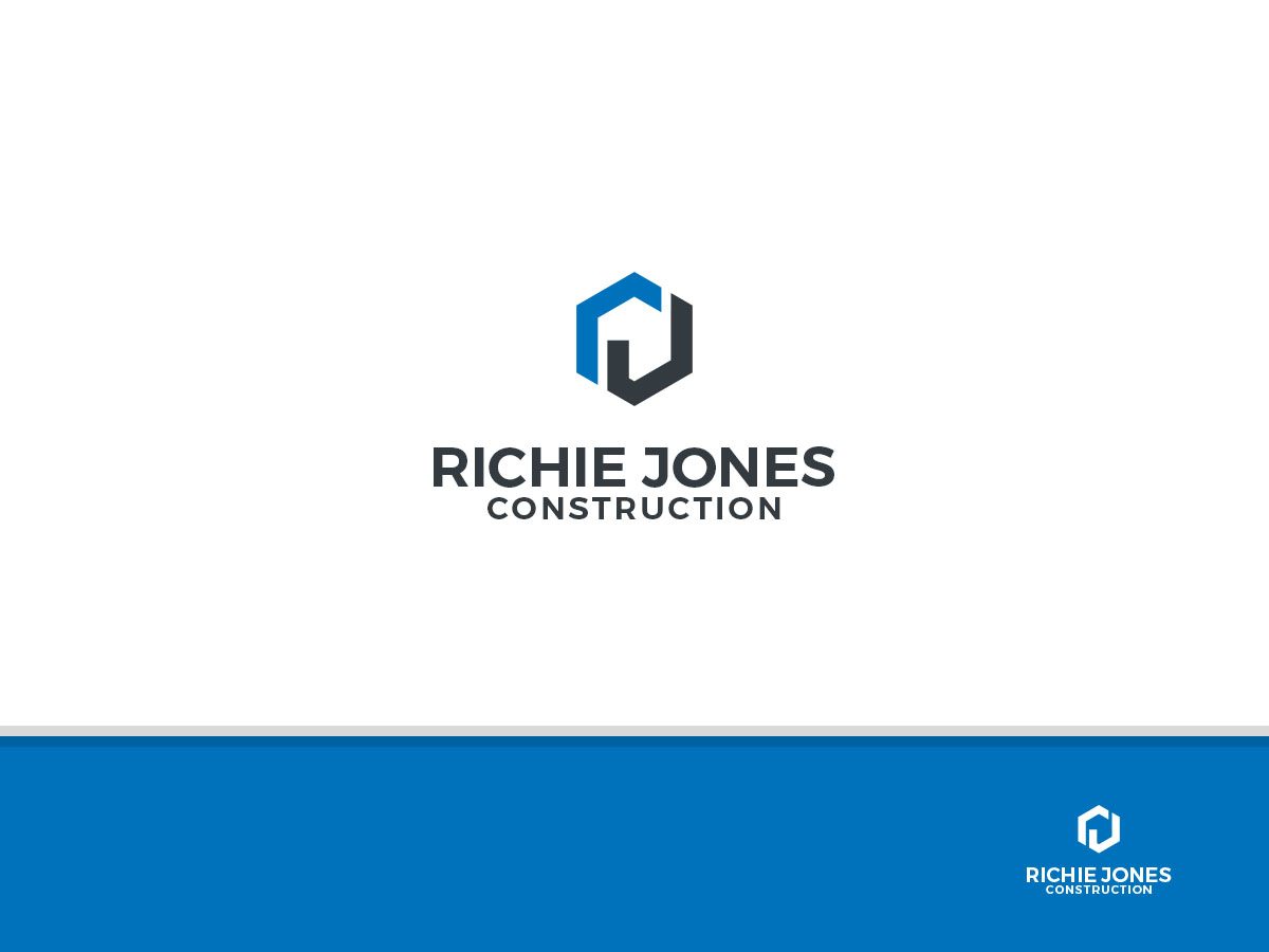Logo Design by e-mind for Richie Jones Construction | Design #15861349
