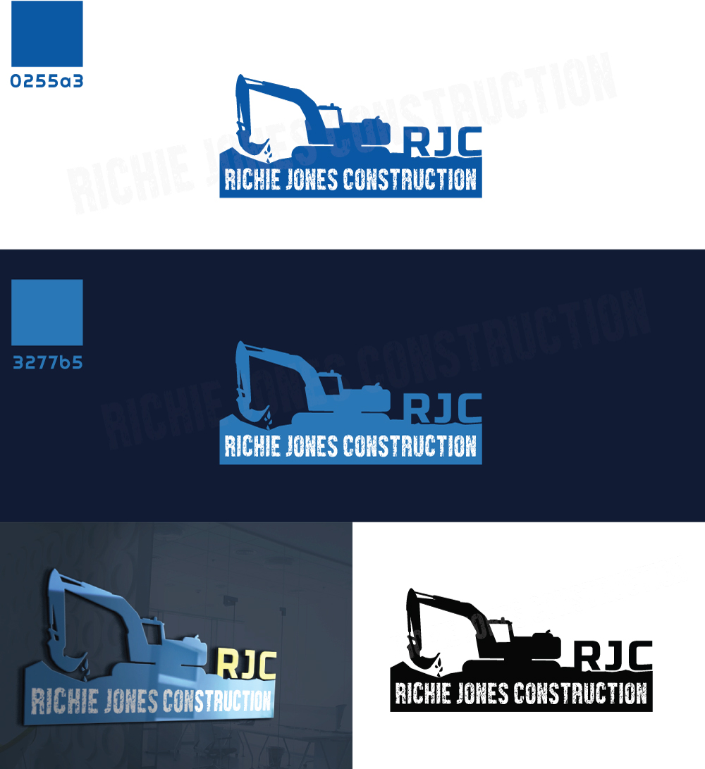 Logo Design by yasser M for Richie Jones Construction | Design #15781560
