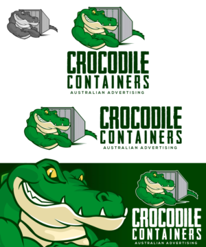 Crocodile Containers PNG | Logo Design by StudioD™