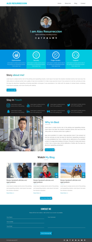 Web Design by Sujit Banerjee for this project | Design #15743389