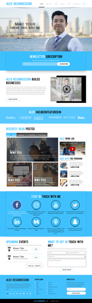 Web-Design von rightway für dieses Projekt | Design: #15734030