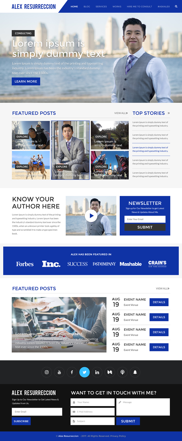 Web Design by rightway for this project | Design #15874006