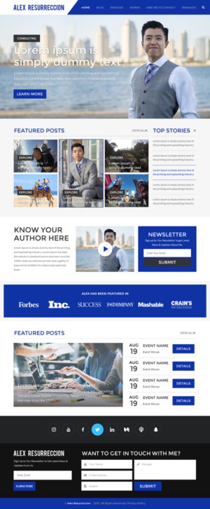 Web-Design von rightway für dieses Projekt | Design: #15874006