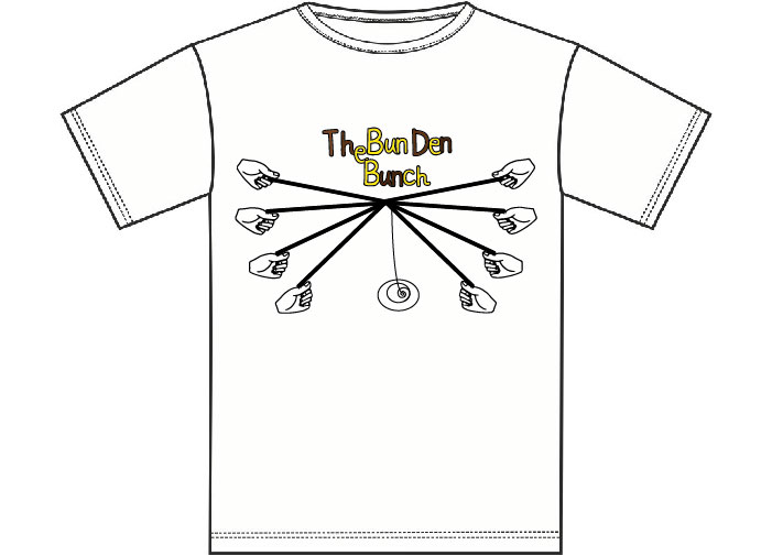 T-shirt Design by Patty Kat for BunDen | Design #2624417