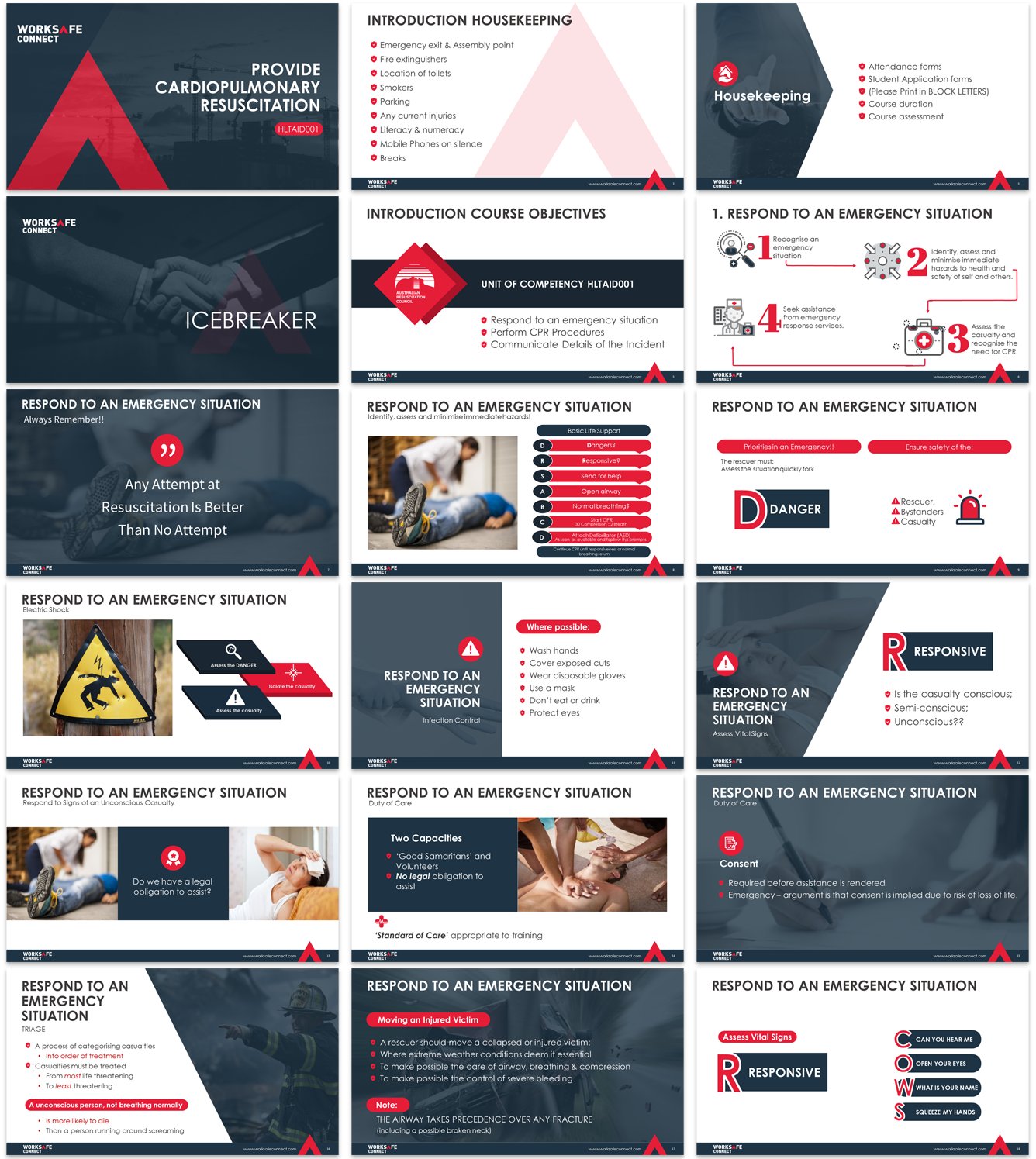 PowerPoint Design by Imazing for WorkSafe Connect | Design #15784304