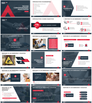 PowerPoint Design by Imazing for WorkSafe Connect | Design: #15784304