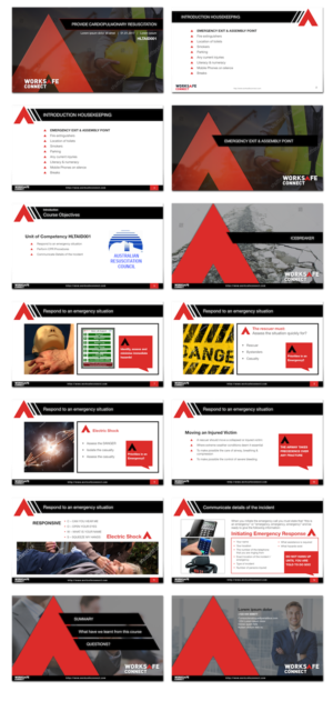 PowerPoint Design by StonyDog Design for WorkSafe Connect | Design: #15724919