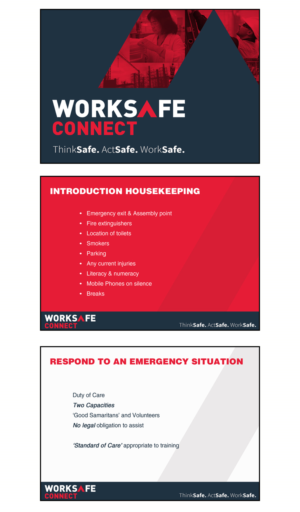 PowerPoint Design by Abiyoso28 for WorkSafe Connect | Design: #15761364