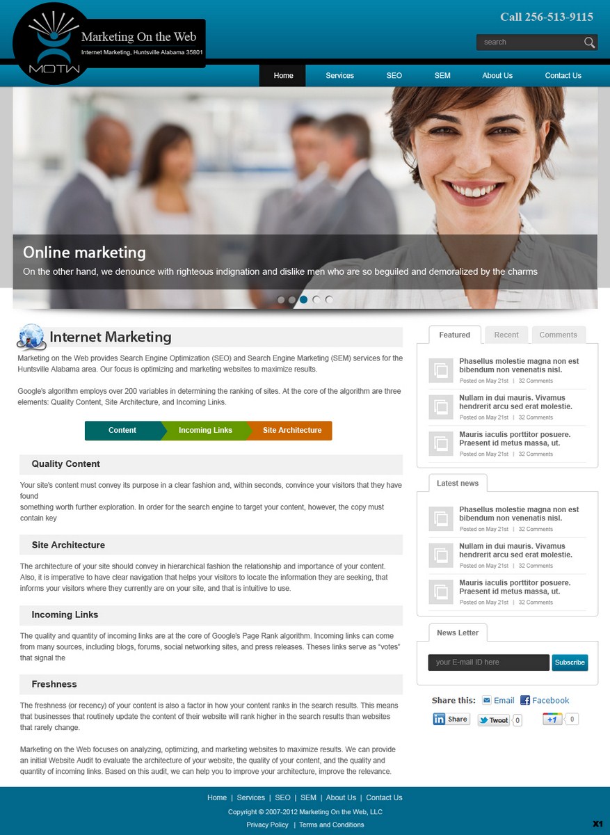 Diseño Wordpress por pb para este proyecto | Diseño #599726