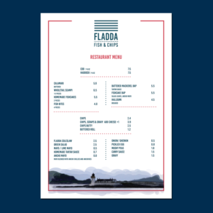 Menu Design by banedsgn