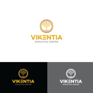 Logo Design by vanroz for Vikentia Swimming & Athletics Center | Design #16641342