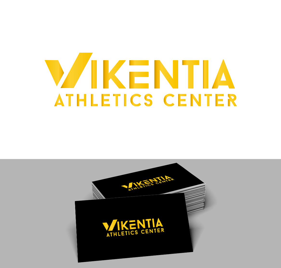Logo Design by trufya for Vikentia Swimming & Athletics Center | Design #16688591