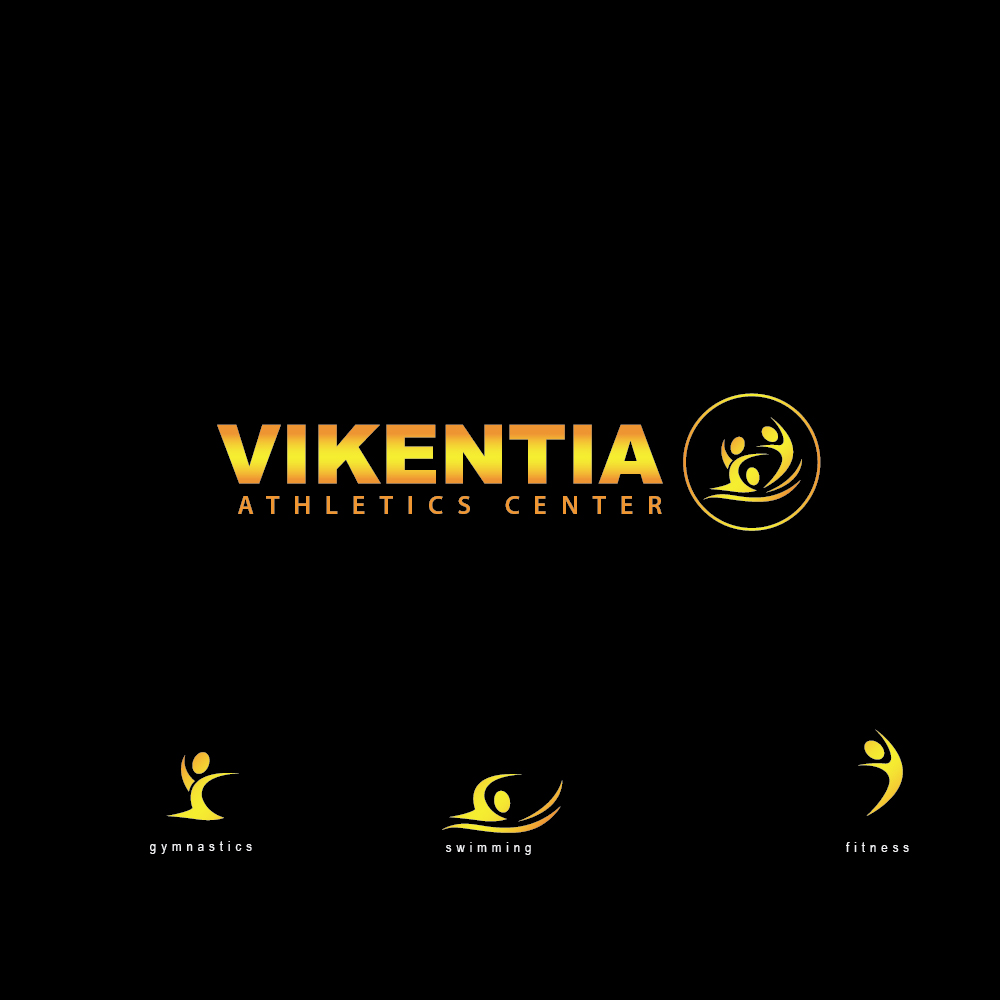 Logo-Design von Anesya für Vikentia Swimming & Athletics Center | Design #16647478
