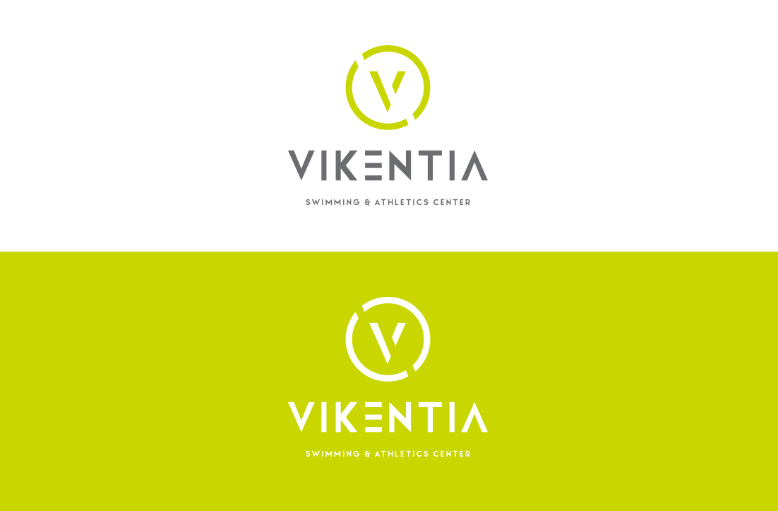 Logo Design by GLDesigns for Vikentia Swimming & Athletics Center | Design #15853759