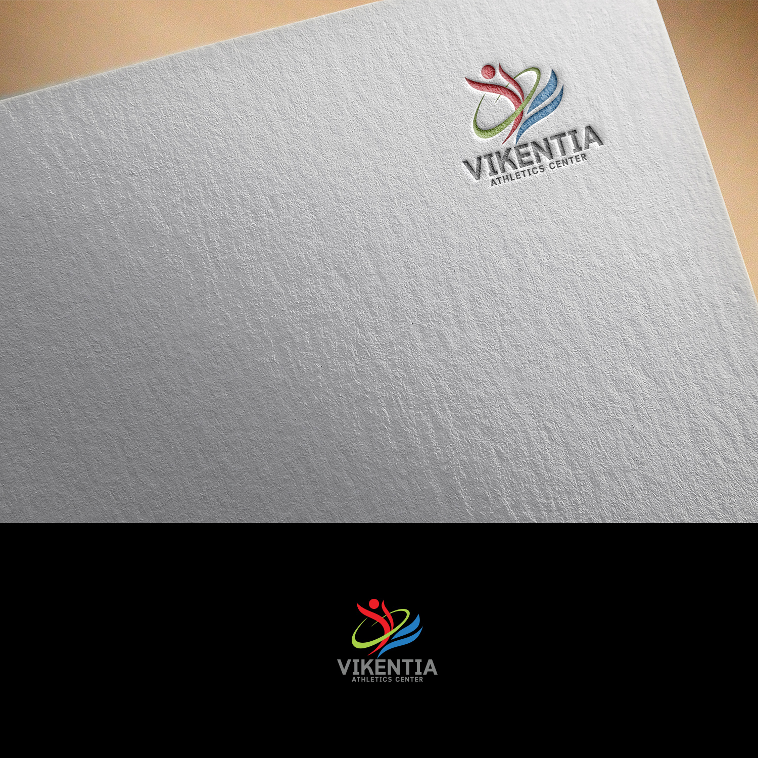 Logo Design by DesignDUO for Vikentia Swimming & Athletics Center | Design: #16789275