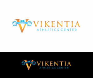 Logo Design by Khalik for Vikentia Swimming & Athletics Center | Design: #15944504
